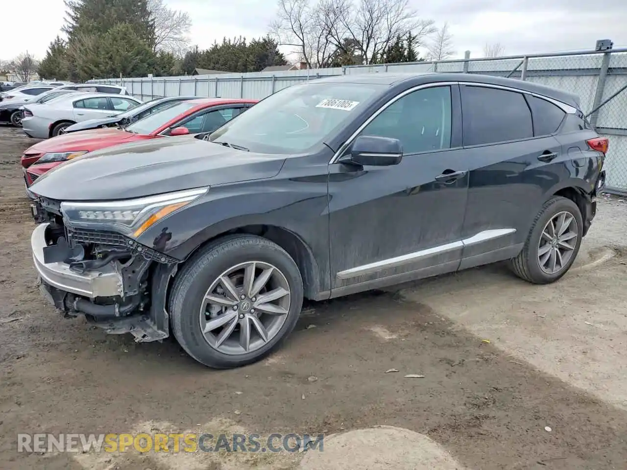1 Photograph of a damaged car 5J8TC2H58ML048089 ACURA RDX 2021