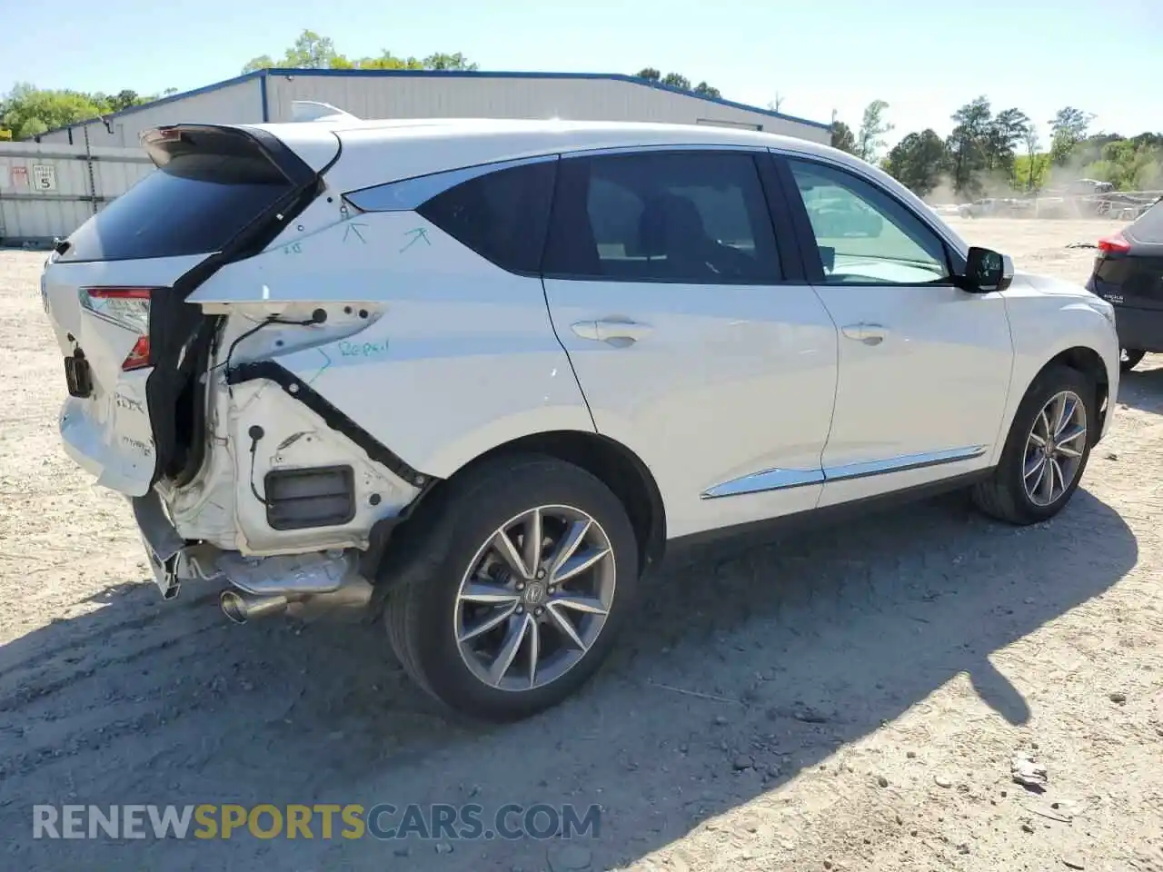3 fotografías del automóvil dañado 5J8TC2H59ML009737 ACURA RDX 2021