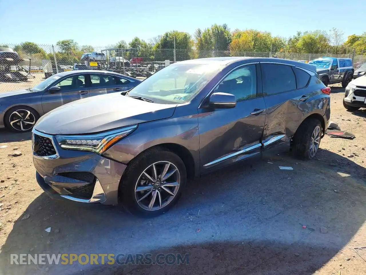 1 fotografías del automóvil dañado 5J8TC2H59ML013707 ACURA RDX 2021