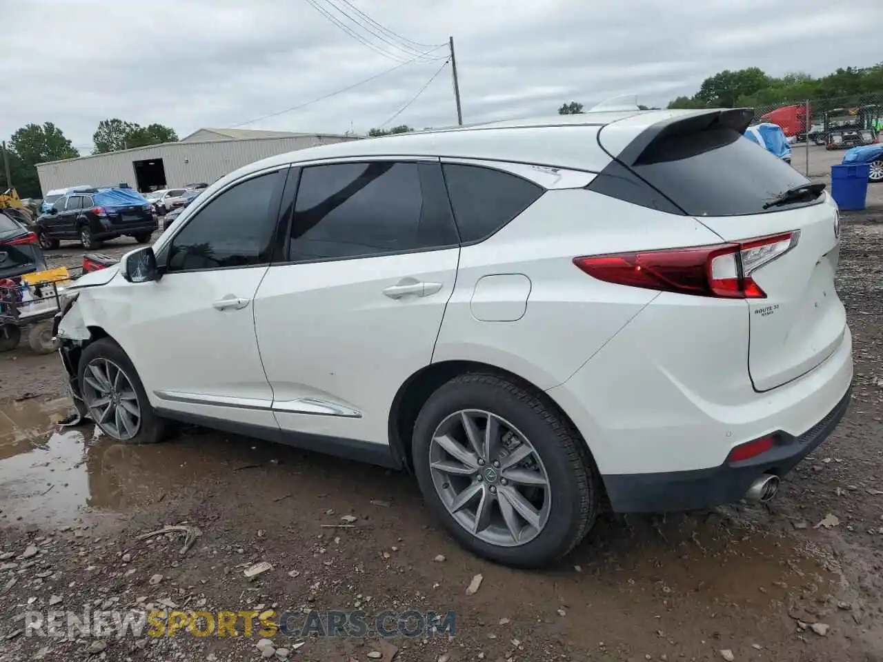 2 Photograph of a damaged car 5J8TC2H59ML023301 ACURA RDX 2021