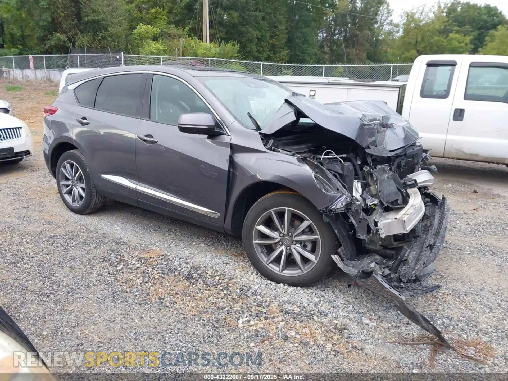 1 Photograph of a damaged car 5J8TC2H59ML038607 ACURA RDX 2021