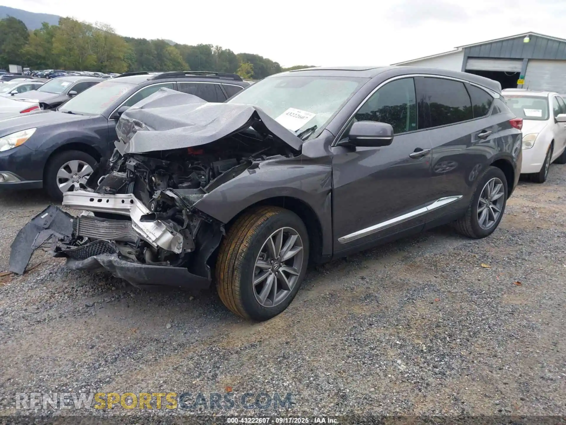 2 Photograph of a damaged car 5J8TC2H59ML038607 ACURA RDX 2021