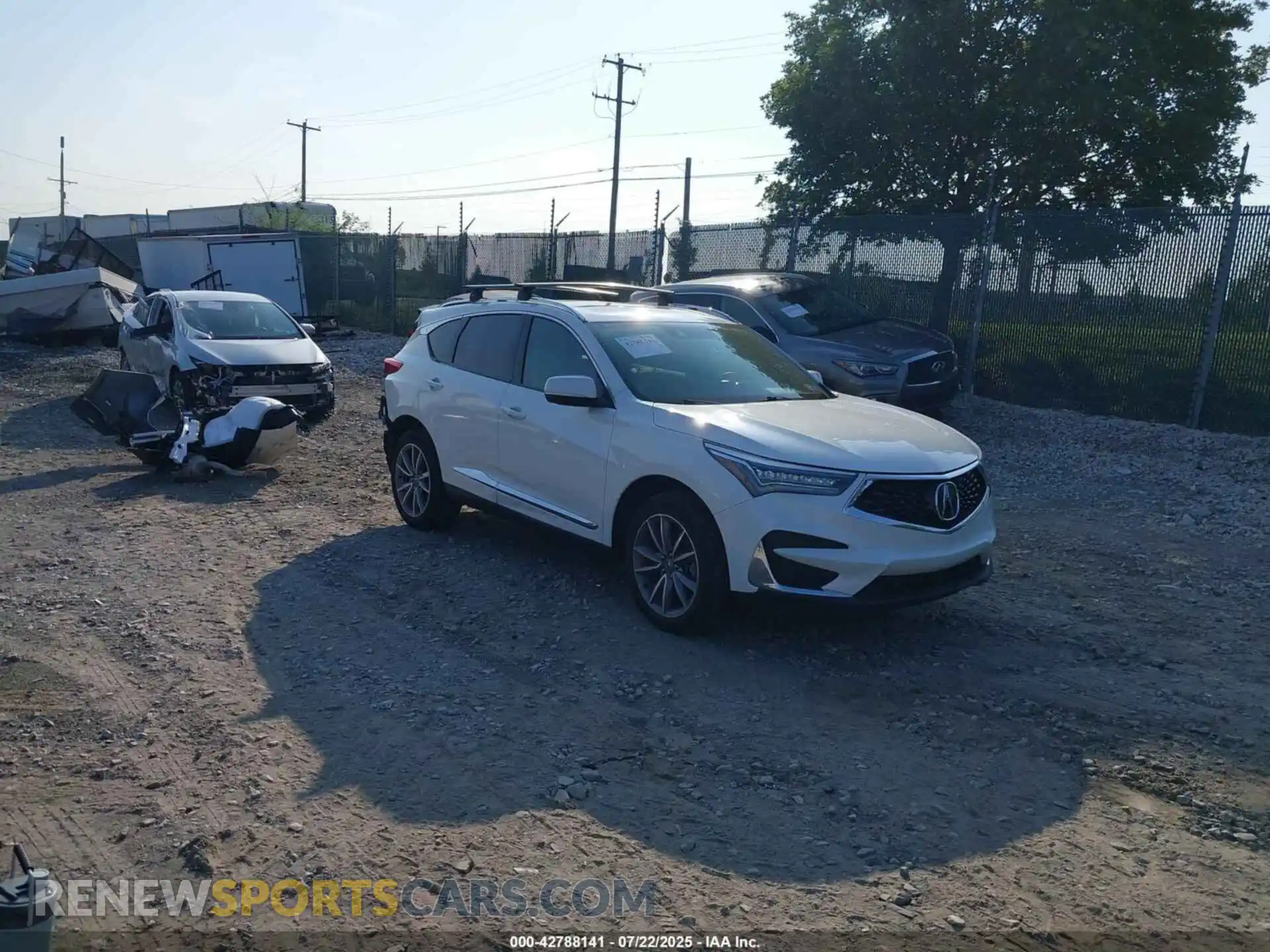 1 Photograph of a damaged car 5J8TC2H5XML022917 ACURA RDX 2021