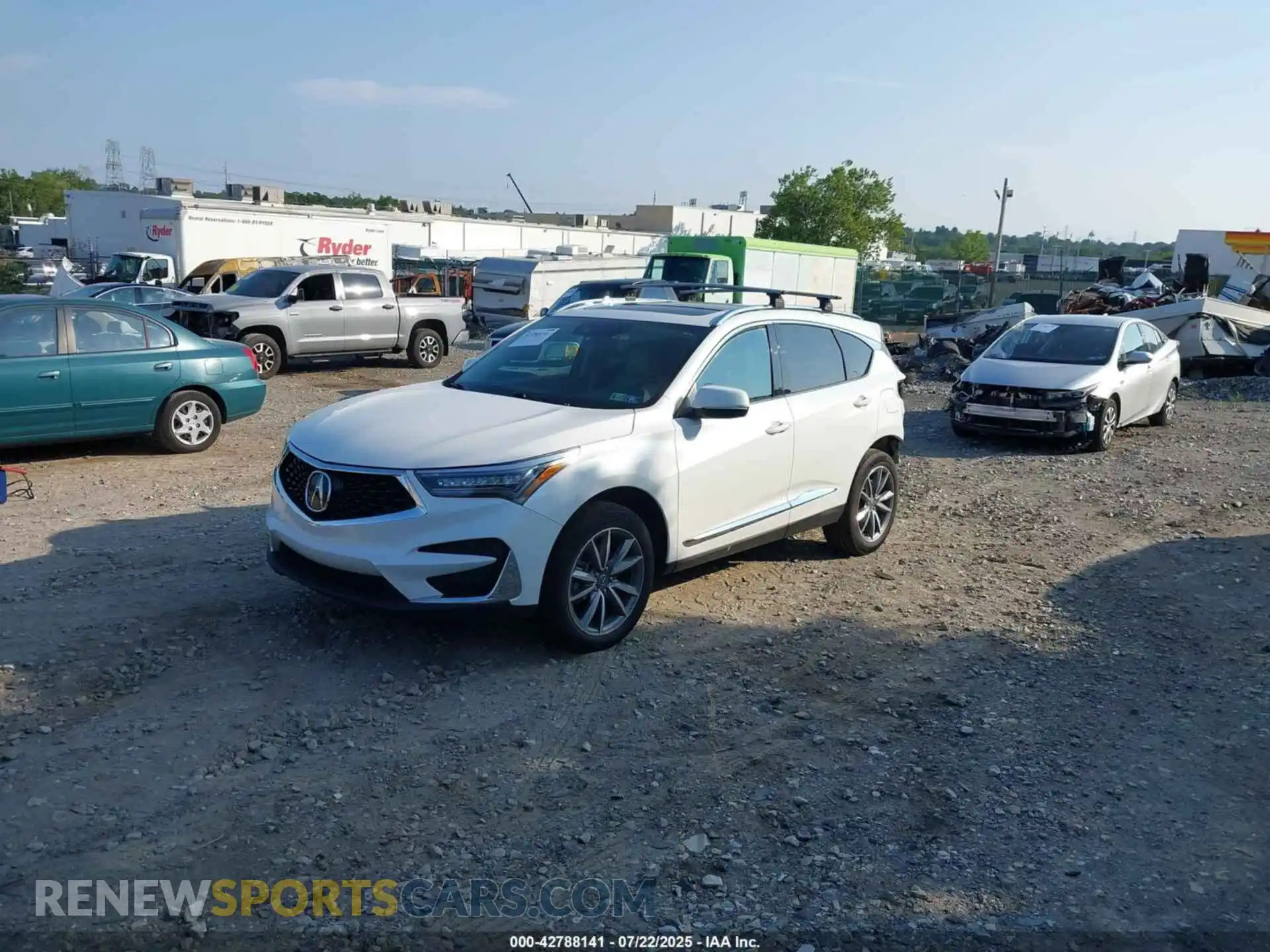 2 Photograph of a damaged car 5J8TC2H5XML022917 ACURA RDX 2021