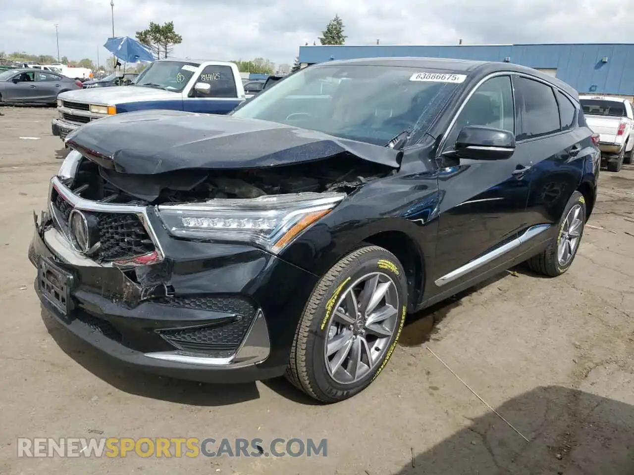 1 Photograph of a damaged car 5J8TC2H5XML044772 ACURA RDX 2021