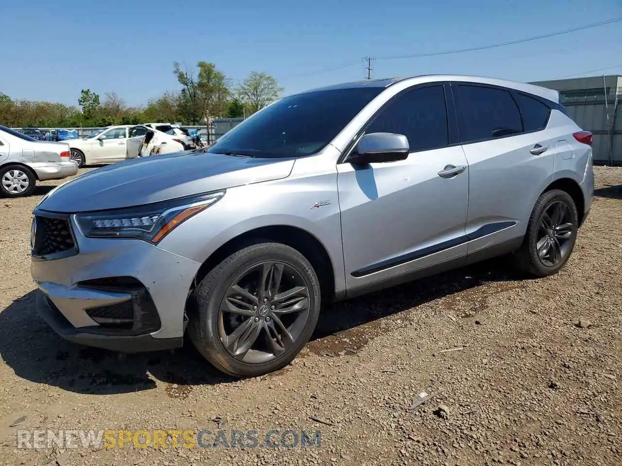 1 Photograph of a damaged car 5J8TC2H60ML009120 ACURA RDX 2021