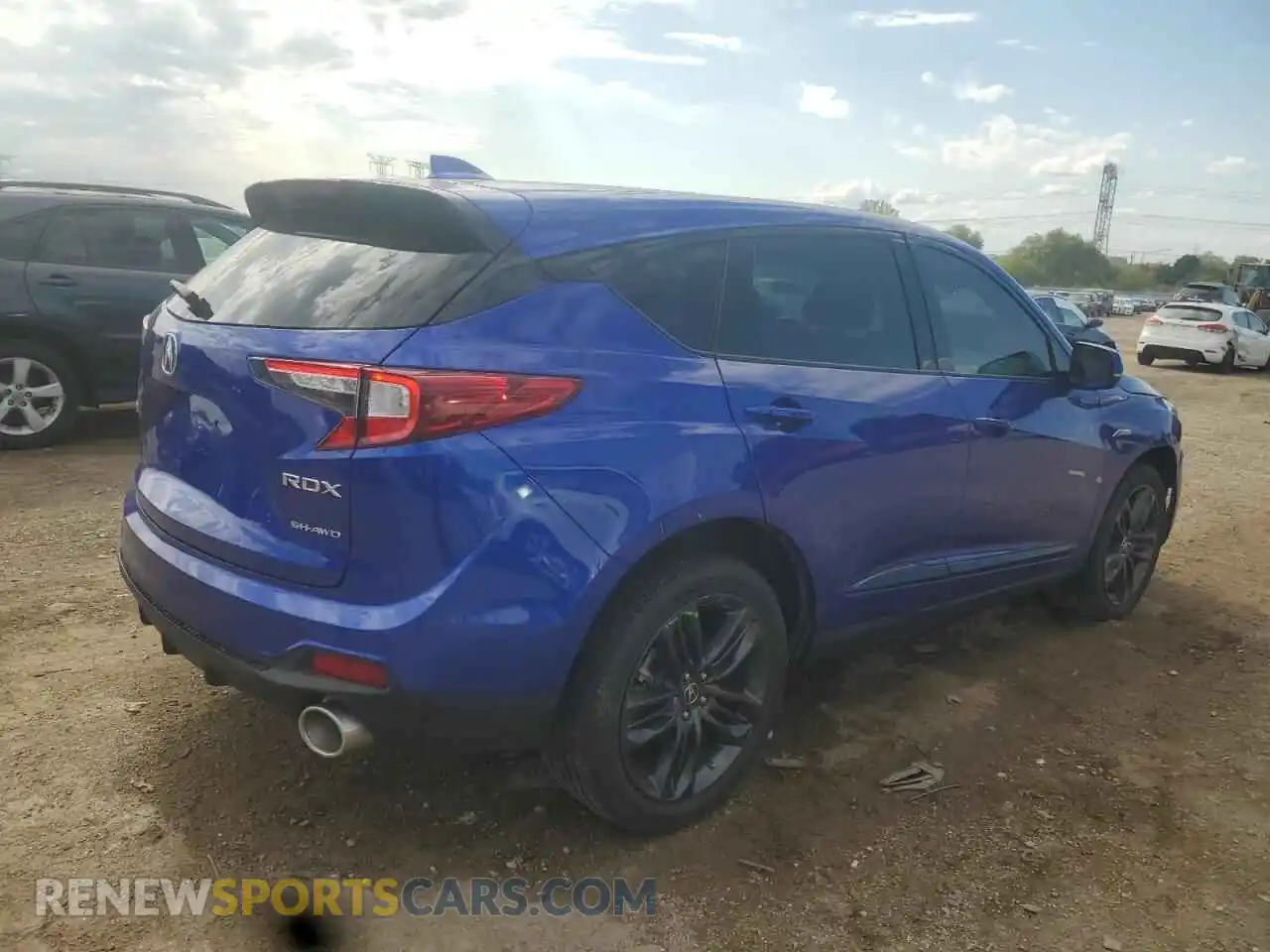 3 Photograph of a damaged car 5J8TC2H60ML009828 ACURA RDX 2021