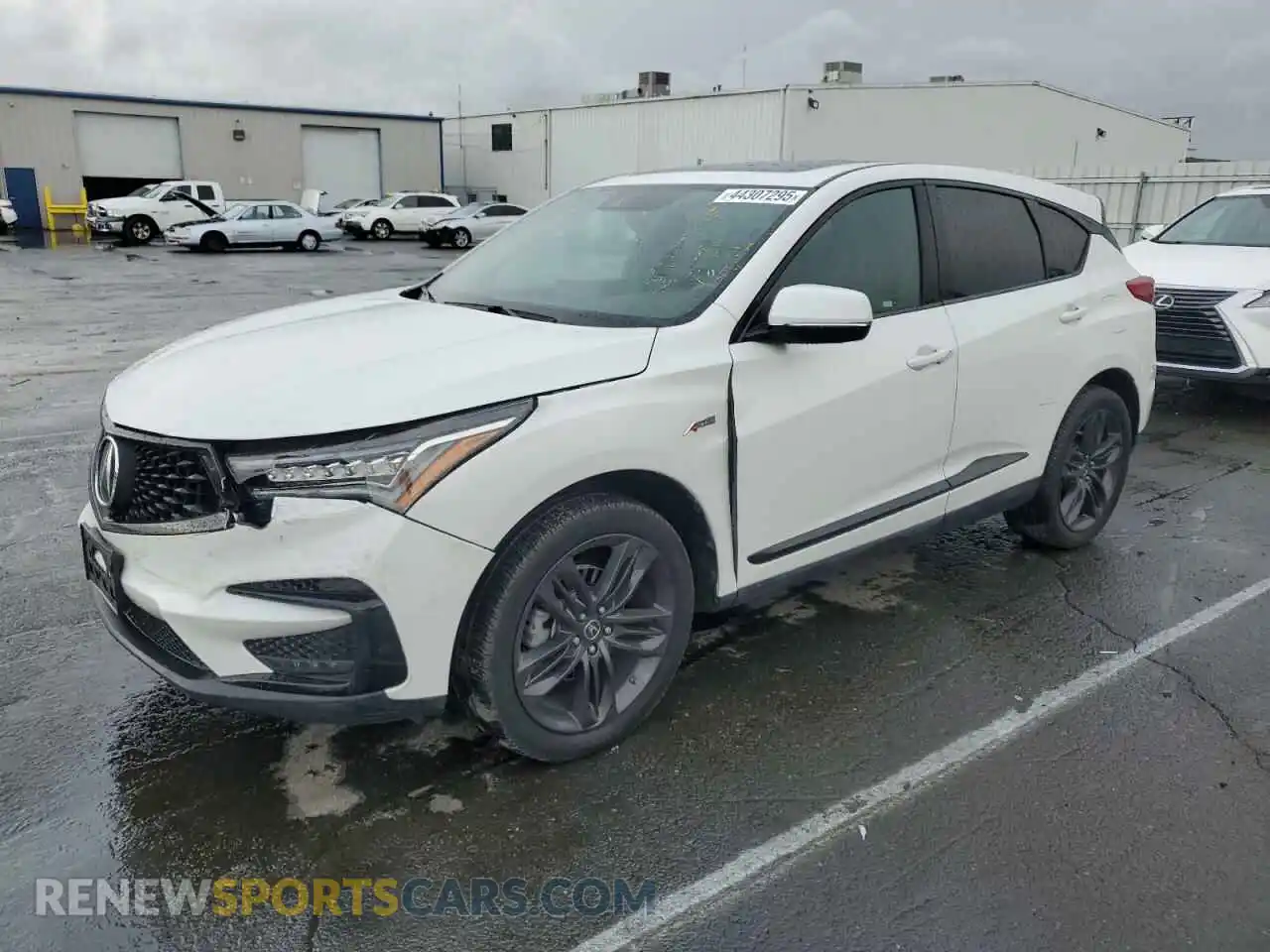 1 Photograph of a damaged car 5J8TC2H60ML010963 ACURA RDX 2021