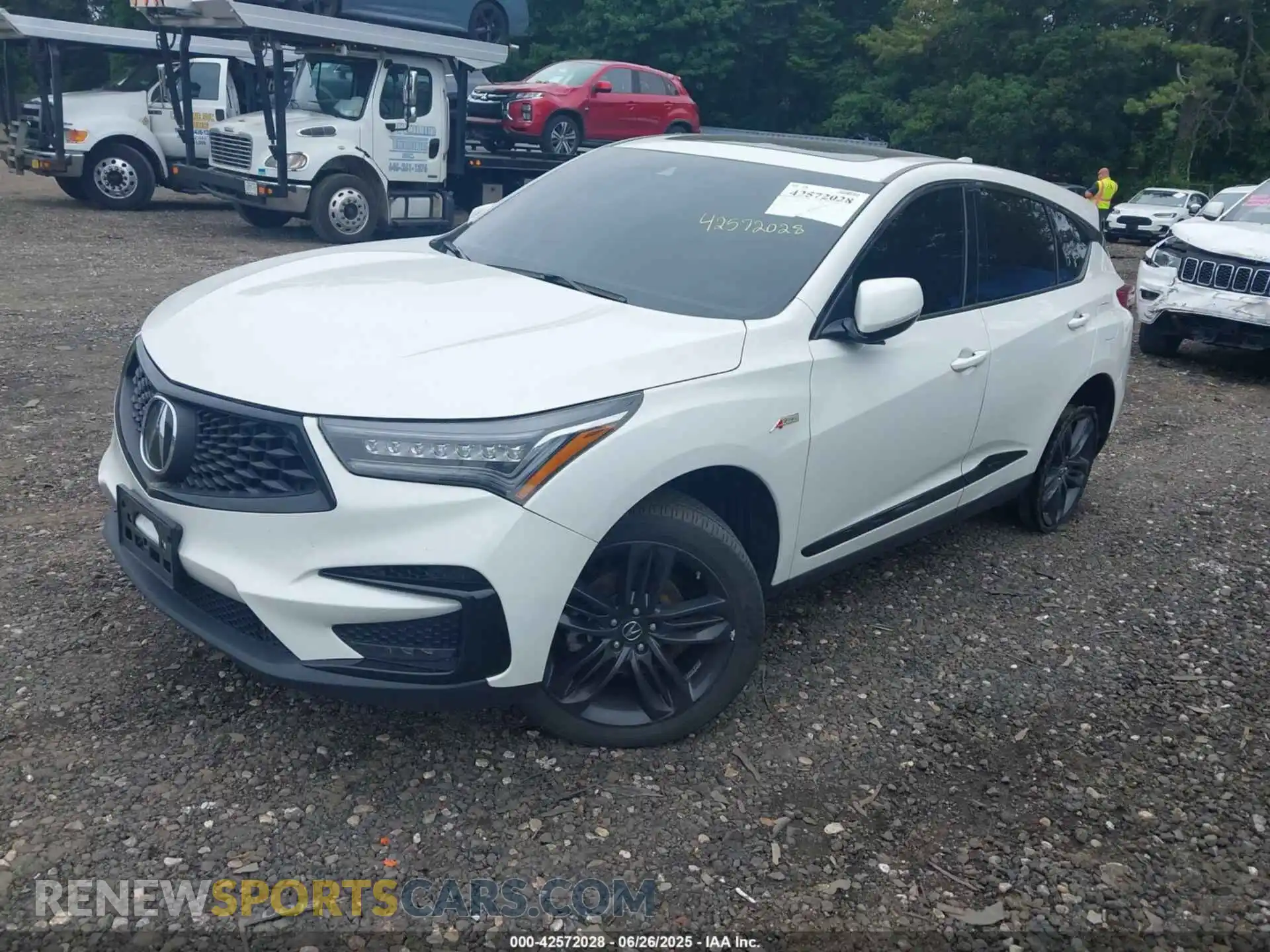 2 Photograph of a damaged car 5J8TC2H60ML039279 ACURA RDX 2021