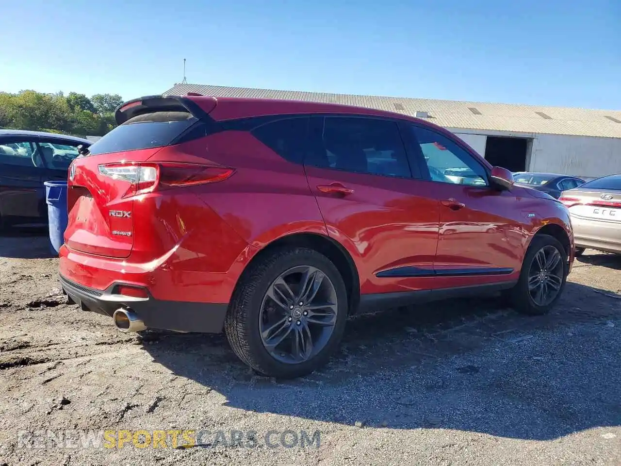 3 fotografías del automóvil dañado 5J8TC2H60ML044370 ACURA RDX 2021