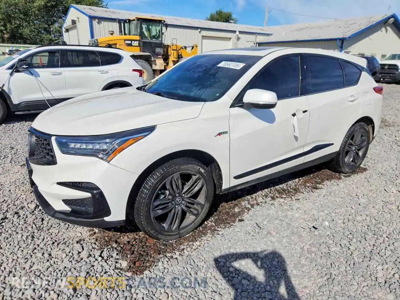 1 Photograph of a damaged car 5J8TC2H62ML002654 ACURA RDX 2021