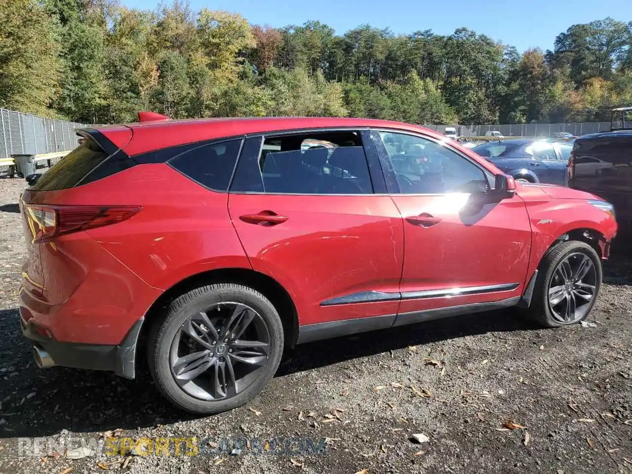 3 Photograph of a damaged car 5J8TC2H62ML025805 ACURA RDX 2021