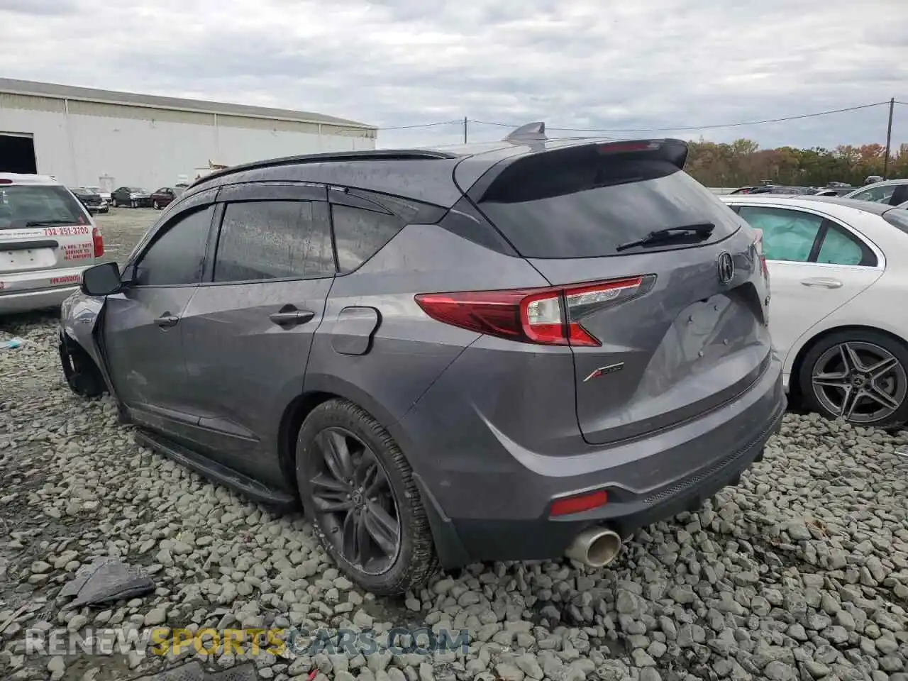 2 Photograph of a damaged car 5J8TC2H62ML042975 ACURA RDX 2021