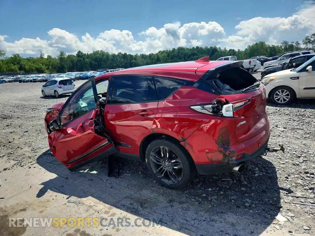 2 Photograph of a damaged car 5J8TC2H62ML046489 ACURA RDX 2021