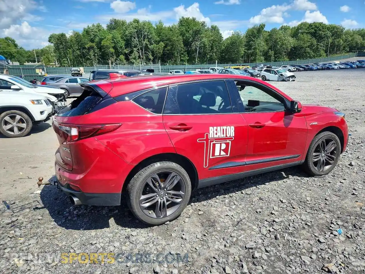 3 Photograph of a damaged car 5J8TC2H62ML046489 ACURA RDX 2021