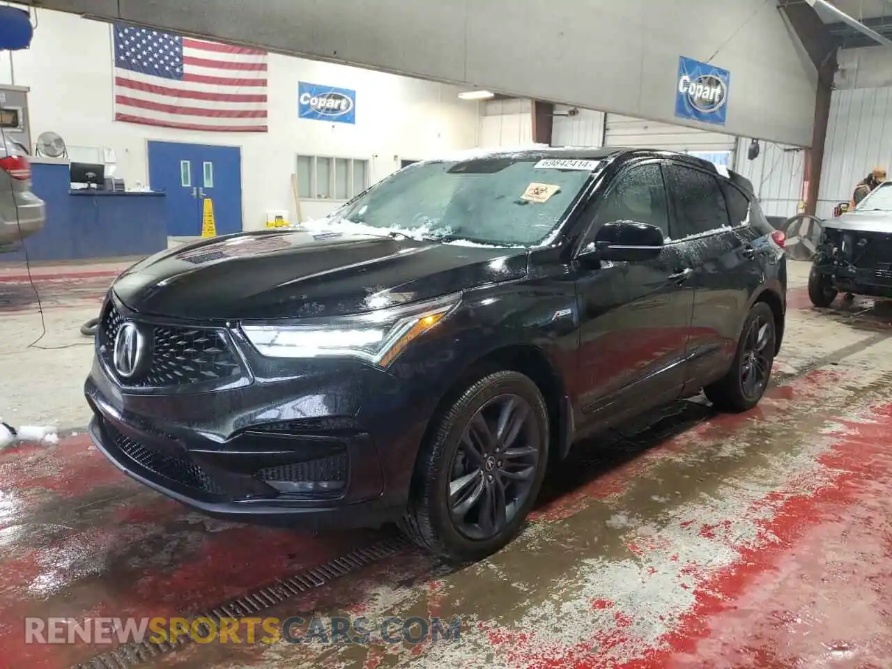 1 Photograph of a damaged car 5J8TC2H62ML807697 ACURA RDX 2021