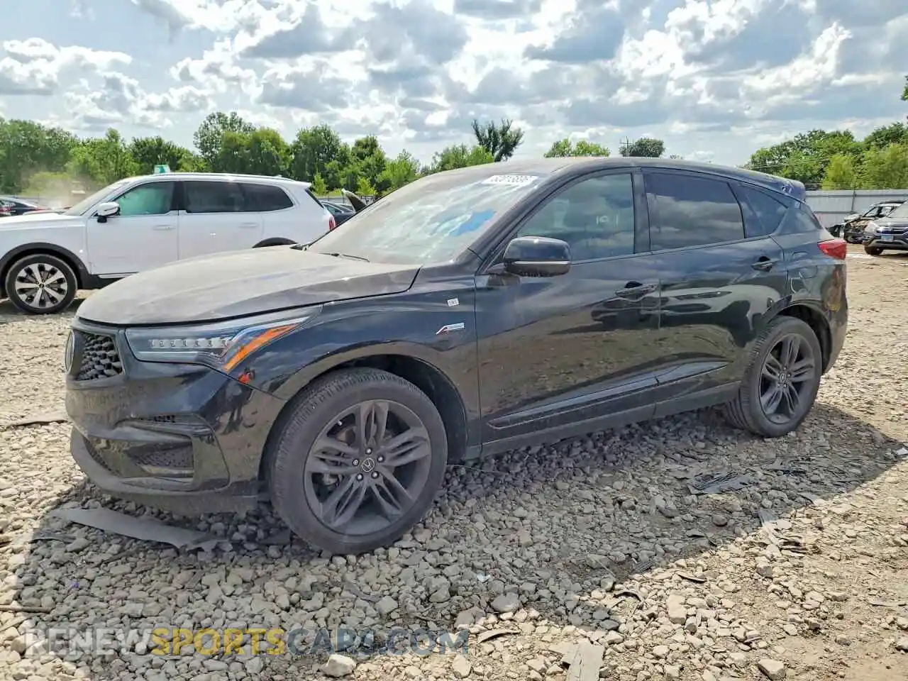 1 Photograph of a damaged car 5J8TC2H63ML002792 ACURA RDX 2021