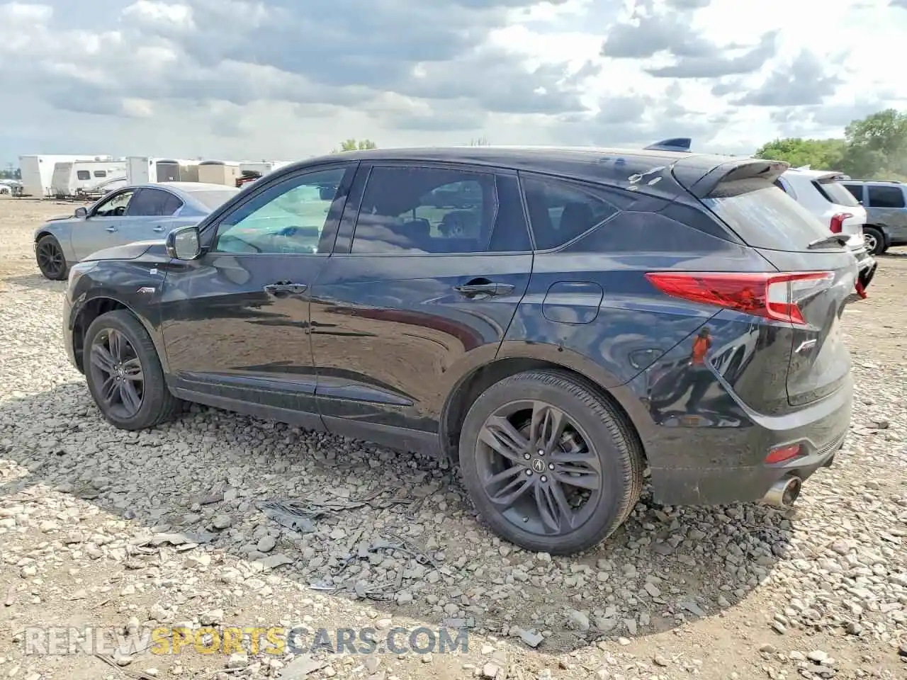 2 Photograph of a damaged car 5J8TC2H63ML002792 ACURA RDX 2021