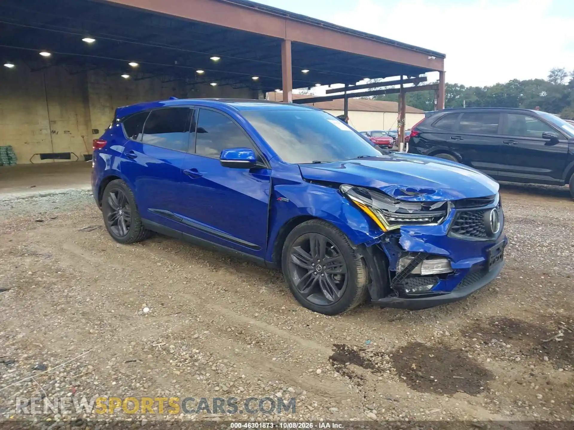 1 Photograph of a damaged car 5J8TC2H63ML008253 ACURA RDX 2021