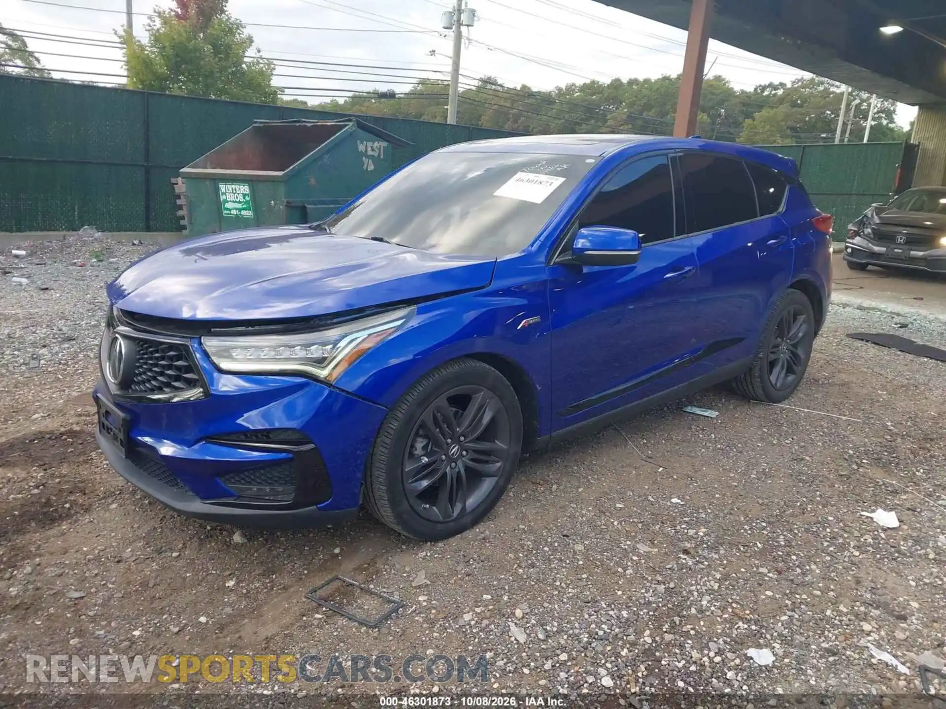 2 Photograph of a damaged car 5J8TC2H63ML008253 ACURA RDX 2021