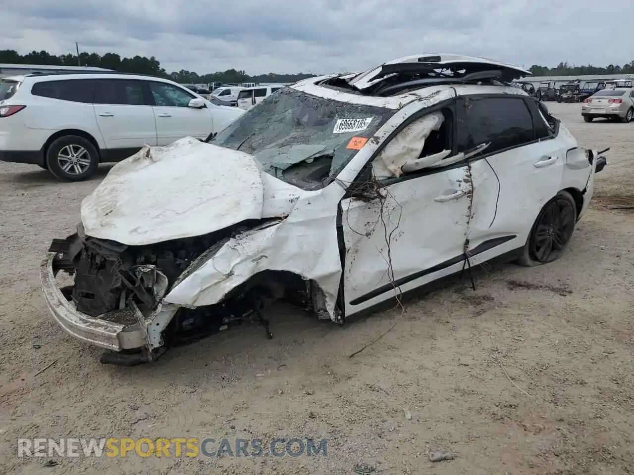 1 Photograph of a damaged car 5J8TC2H63ML040409 ACURA RDX 2021