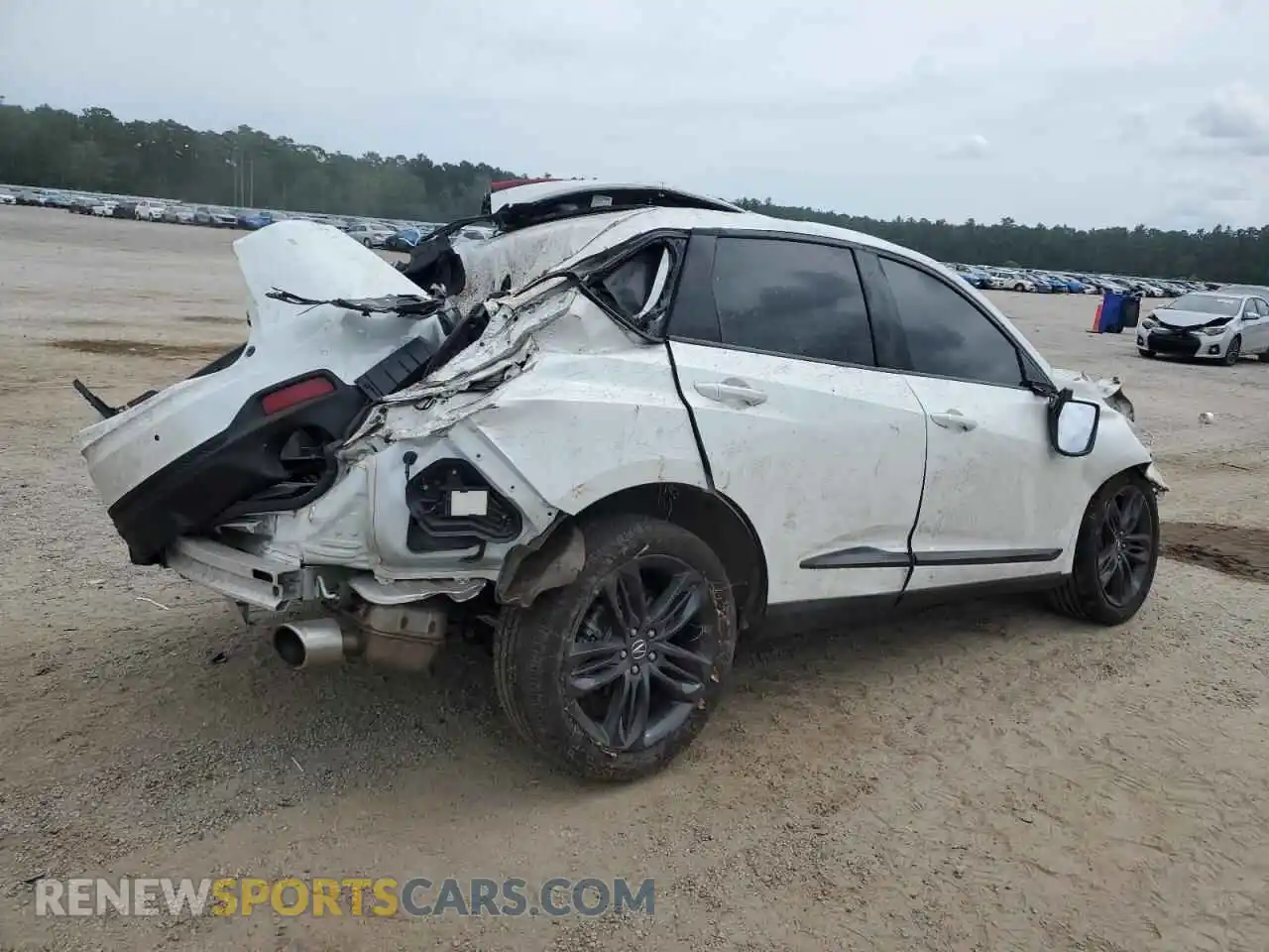3 Photograph of a damaged car 5J8TC2H63ML040409 ACURA RDX 2021
