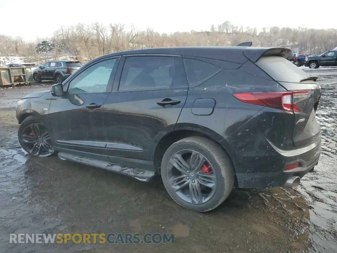 2 Photograph of a damaged car 5J8TC2H63ML042502 ACURA RDX 2021