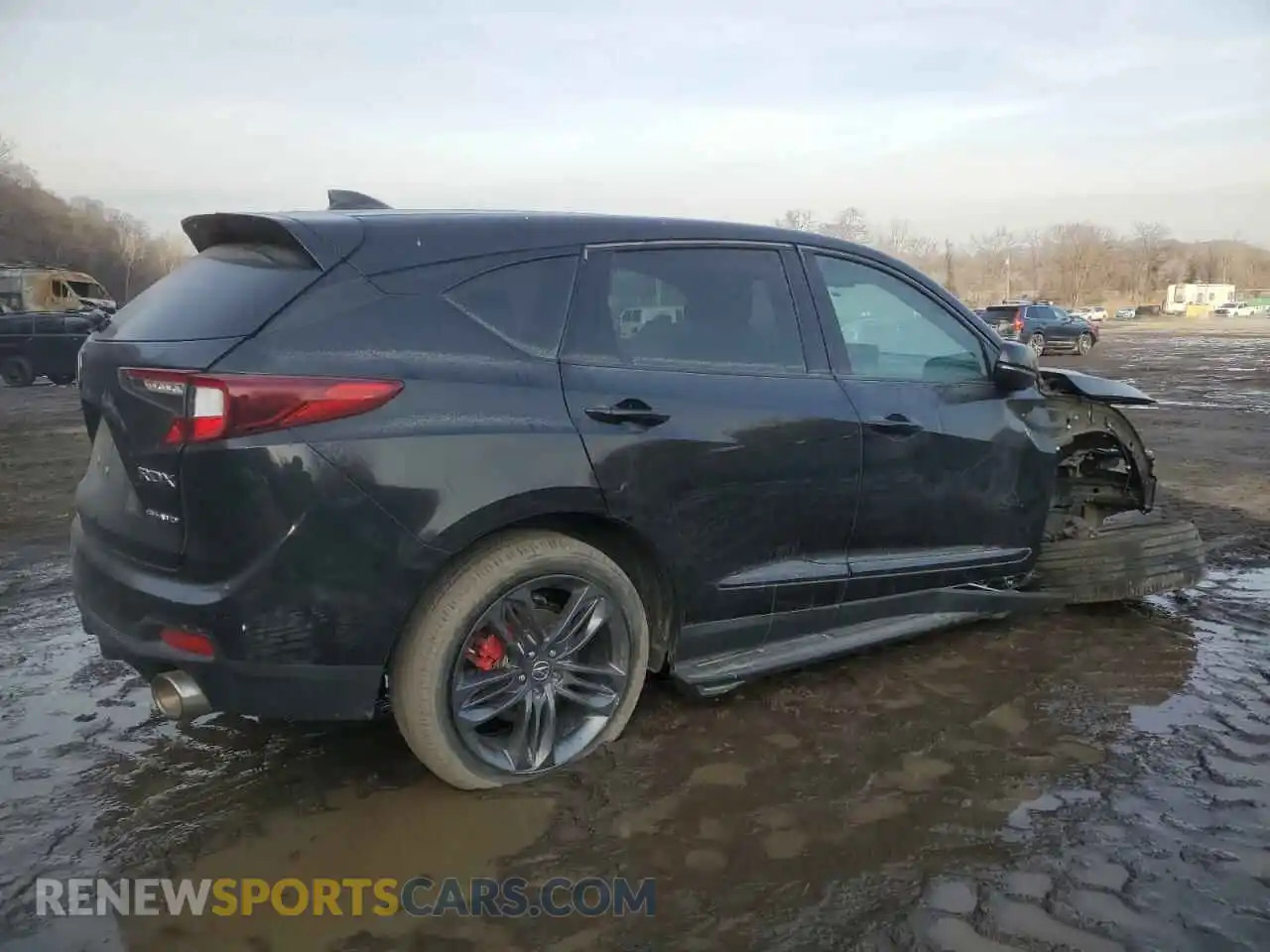 3 Photograph of a damaged car 5J8TC2H63ML042502 ACURA RDX 2021