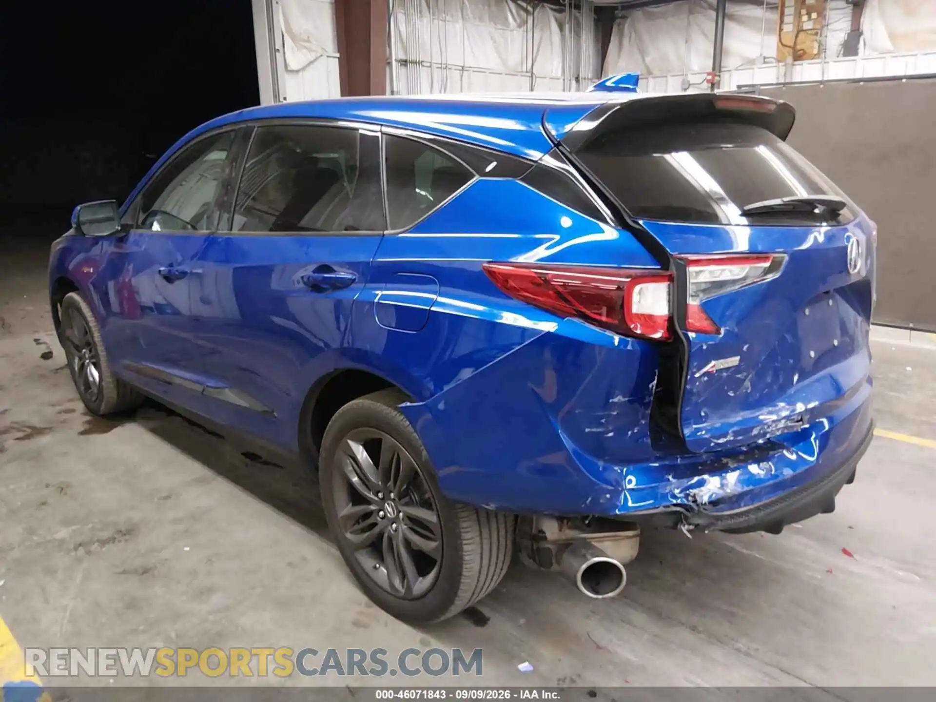 3 Photograph of a damaged car 5J8TC2H63ML045528 ACURA RDX 2021