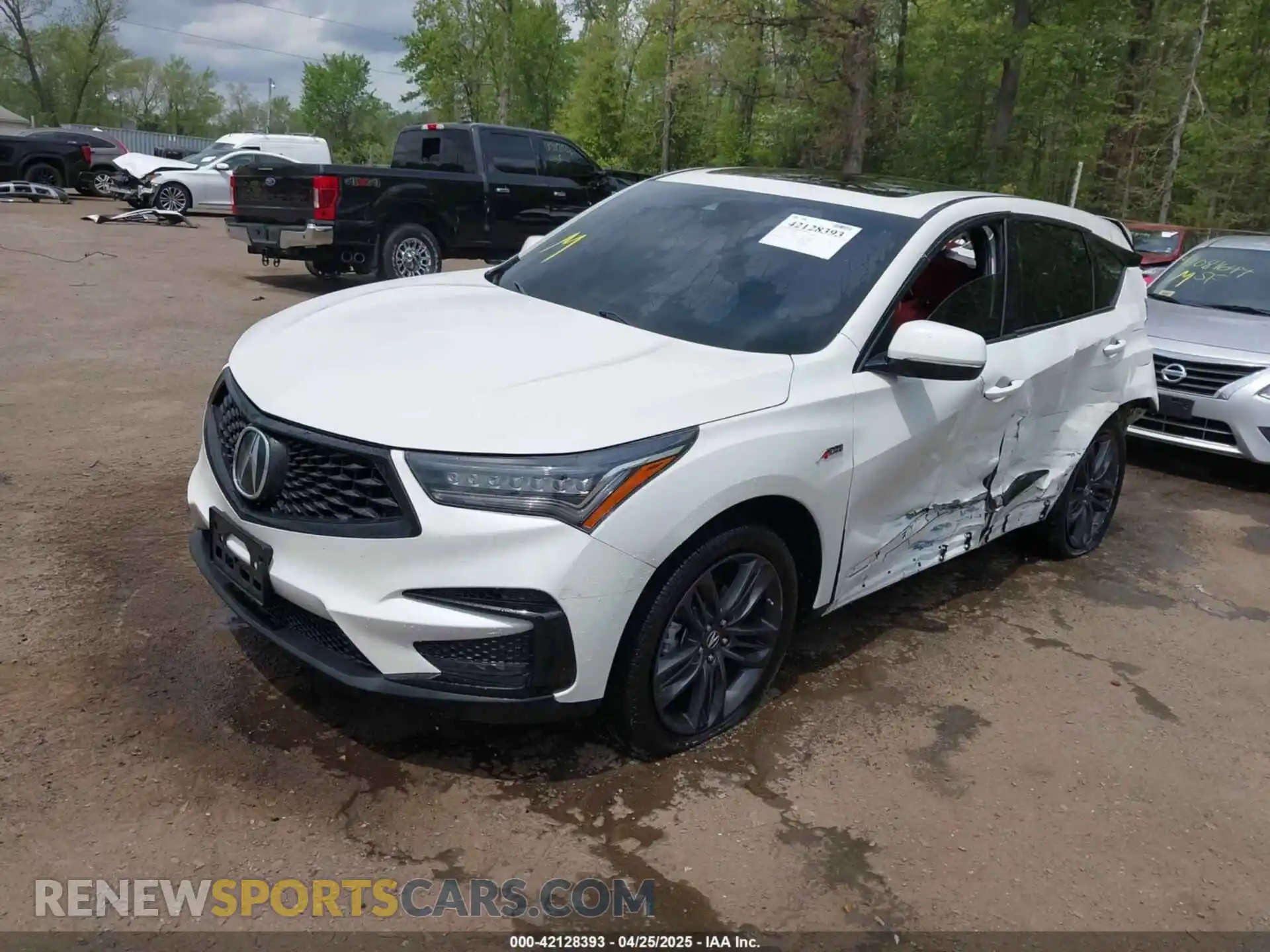 2 Photograph of a damaged car 5J8TC2H63ML048400 ACURA RDX 2021