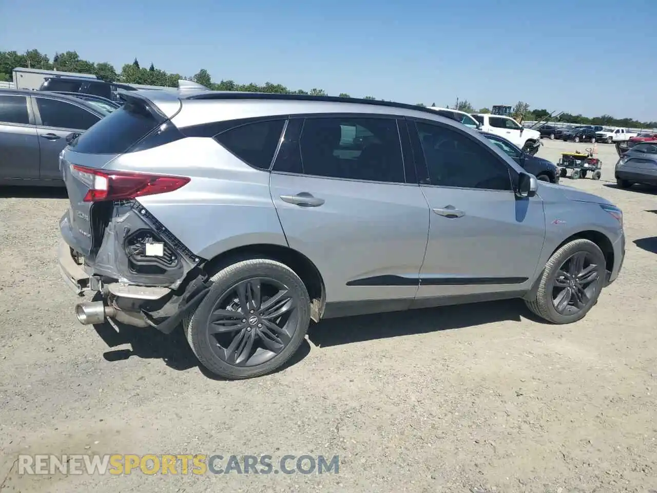 3 Photograph of a damaged car 5J8TC2H64ML000095 ACURA RDX 2021