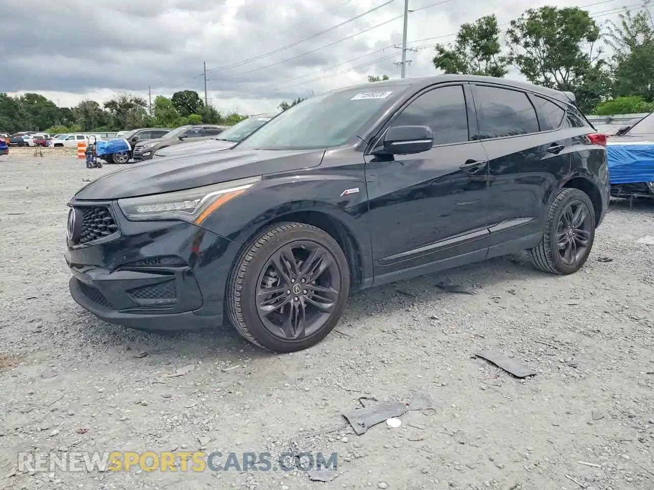 1 Фотография поврежденного автомобиля 5J8TC2H65ML042789 ACURA RDX 2021