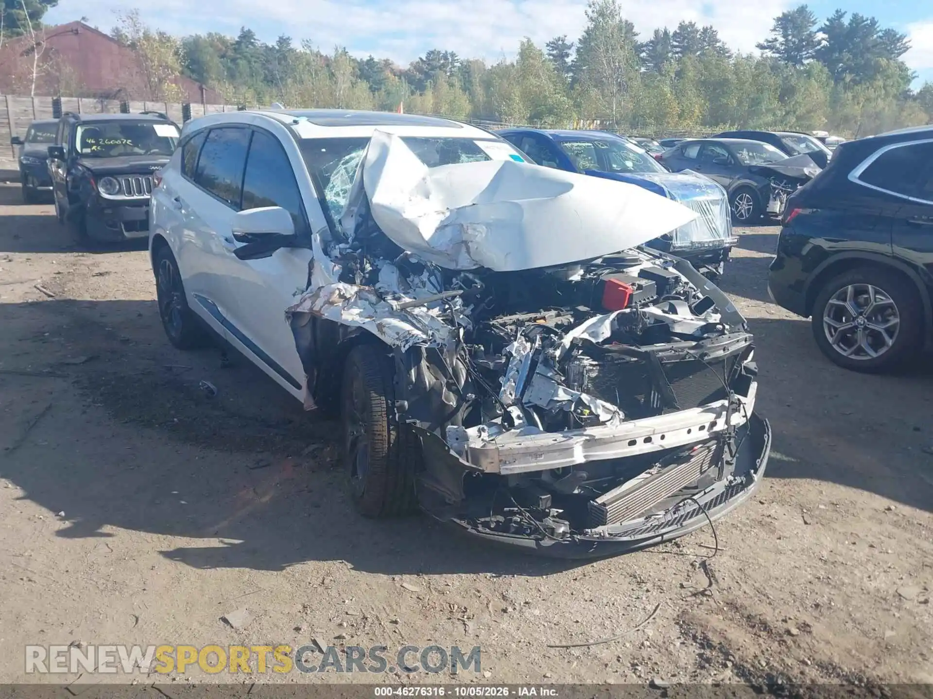 1 fotografías del automóvil dañado 5J8TC2H65ML046924 ACURA RDX 2021