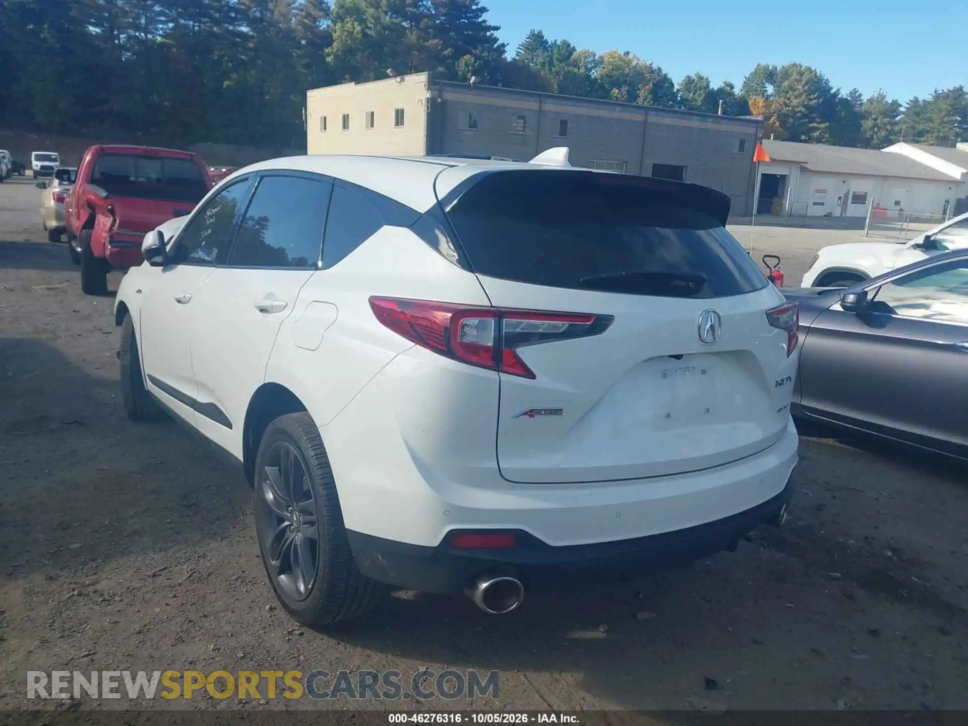 3 fotografías del automóvil dañado 5J8TC2H65ML046924 ACURA RDX 2021