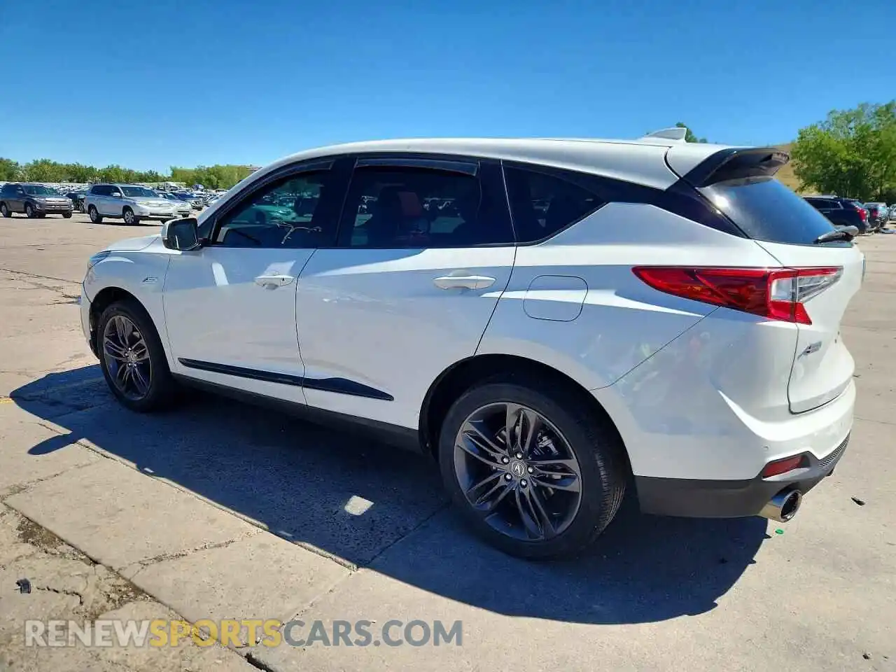 2 Photograph of a damaged car 5J8TC2H66ML002690 ACURA RDX 2021