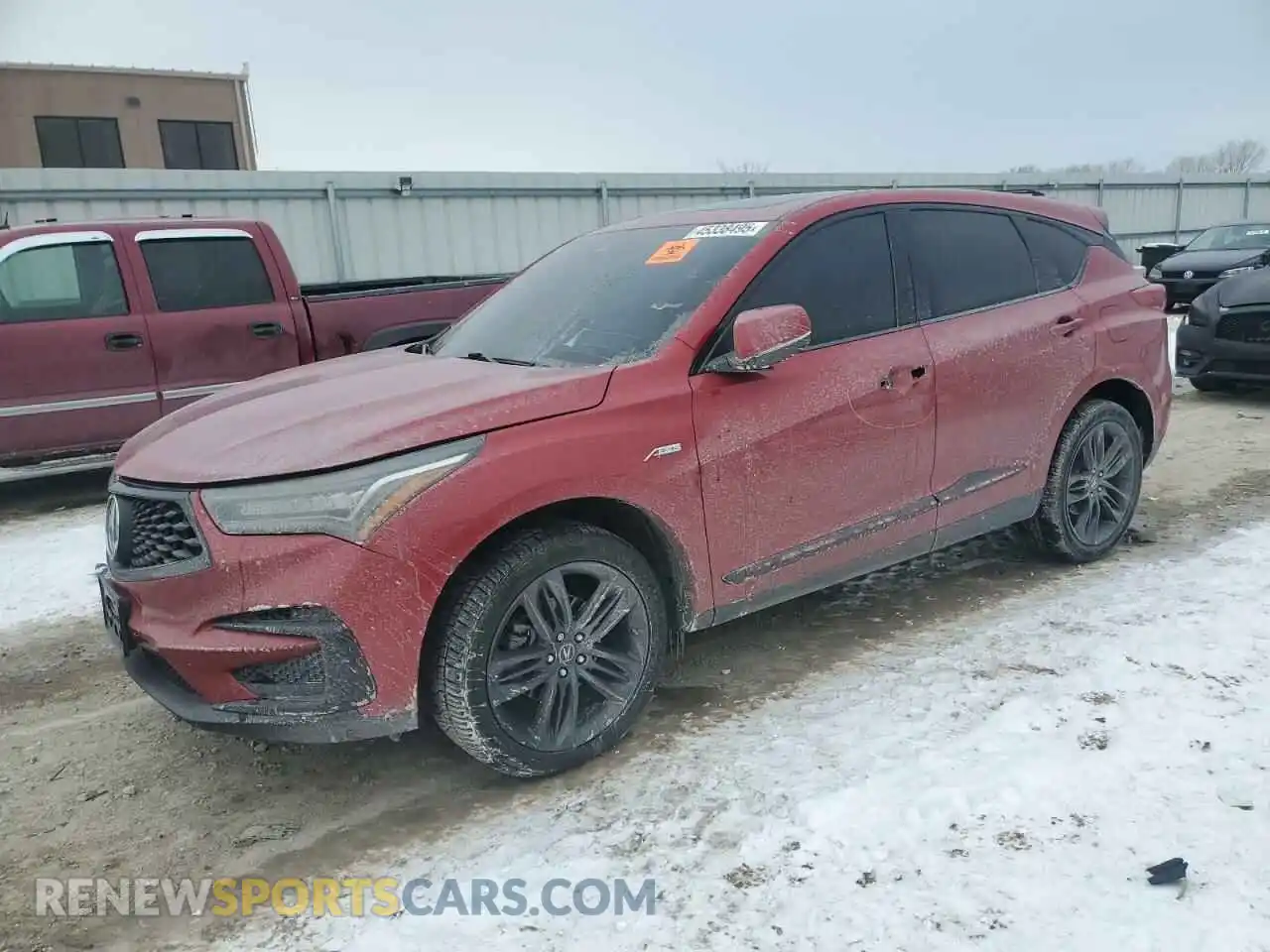 1 Photograph of a damaged car 5J8TC2H67ML001418 ACURA RDX 2021