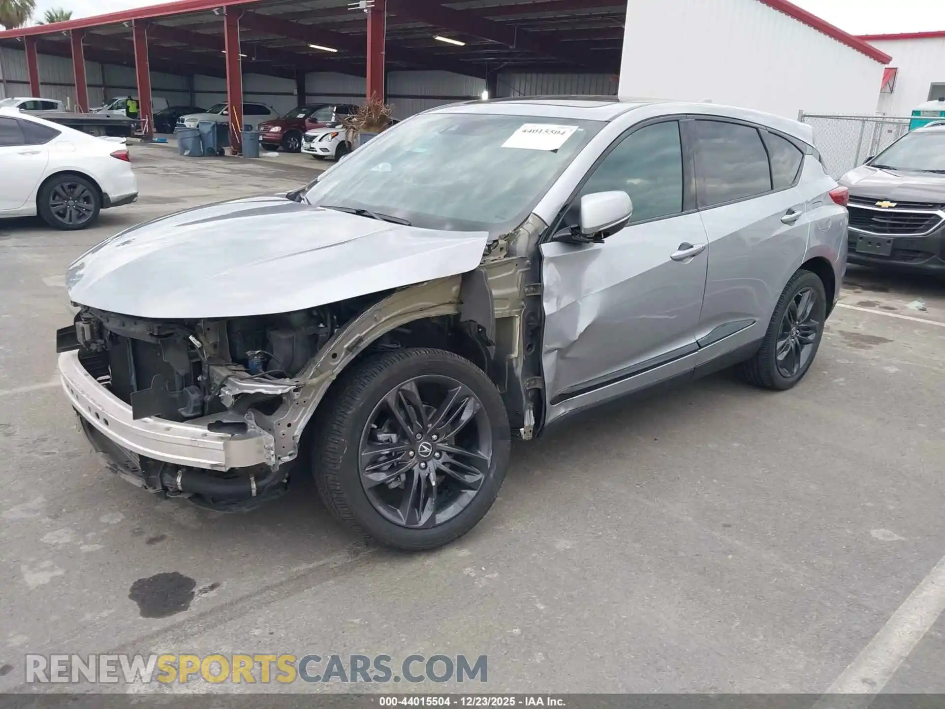 2 Photograph of a damaged car 5J8TC2H67ML012581 ACURA RDX 2021