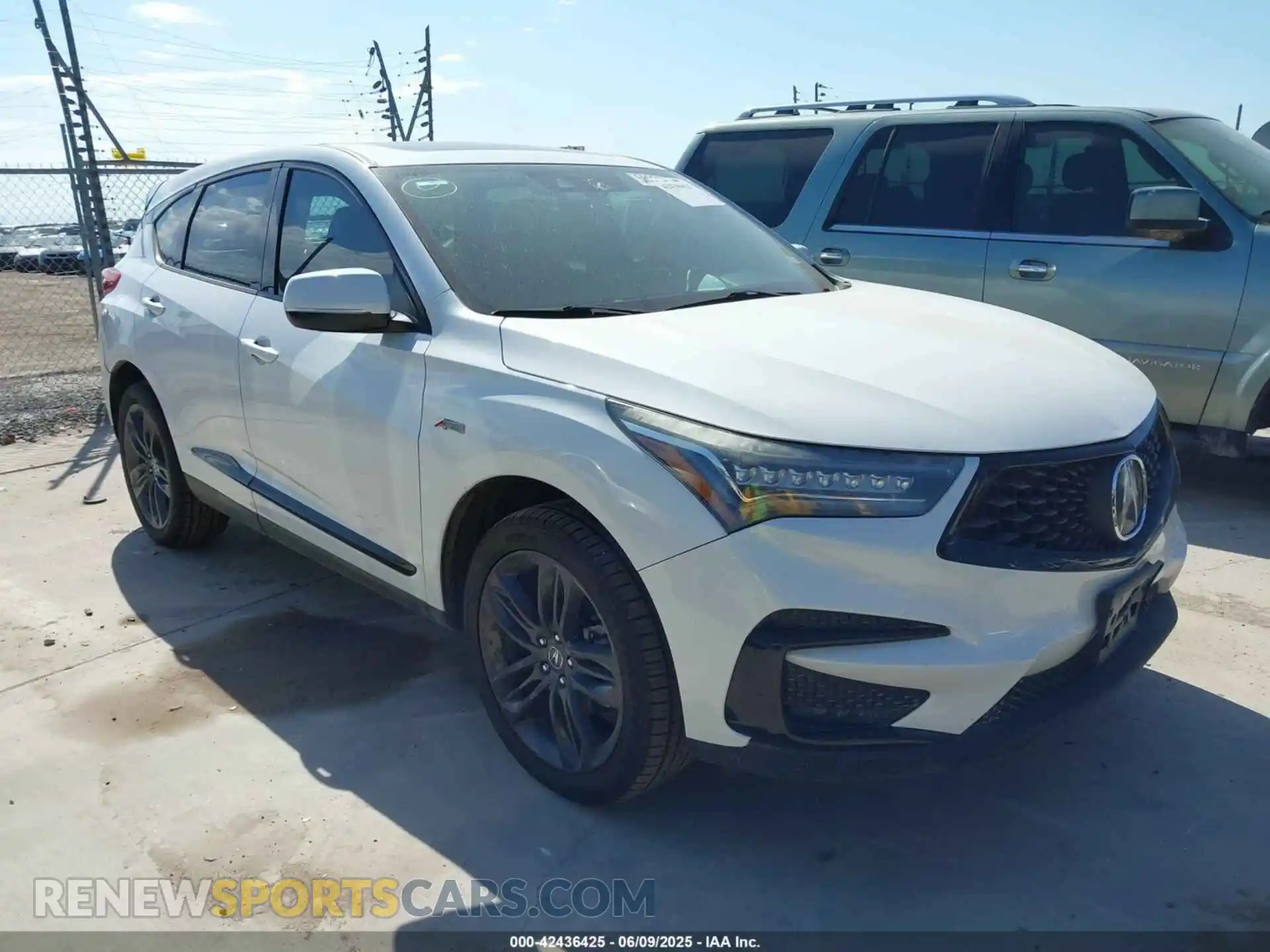 1 Photograph of a damaged car 5J8TC2H67ML025265 ACURA RDX 2021