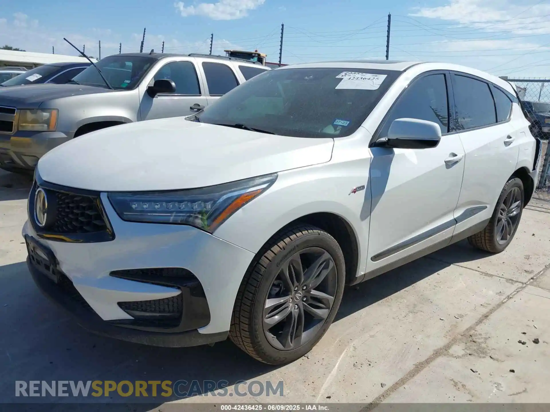 2 Photograph of a damaged car 5J8TC2H67ML025265 ACURA RDX 2021