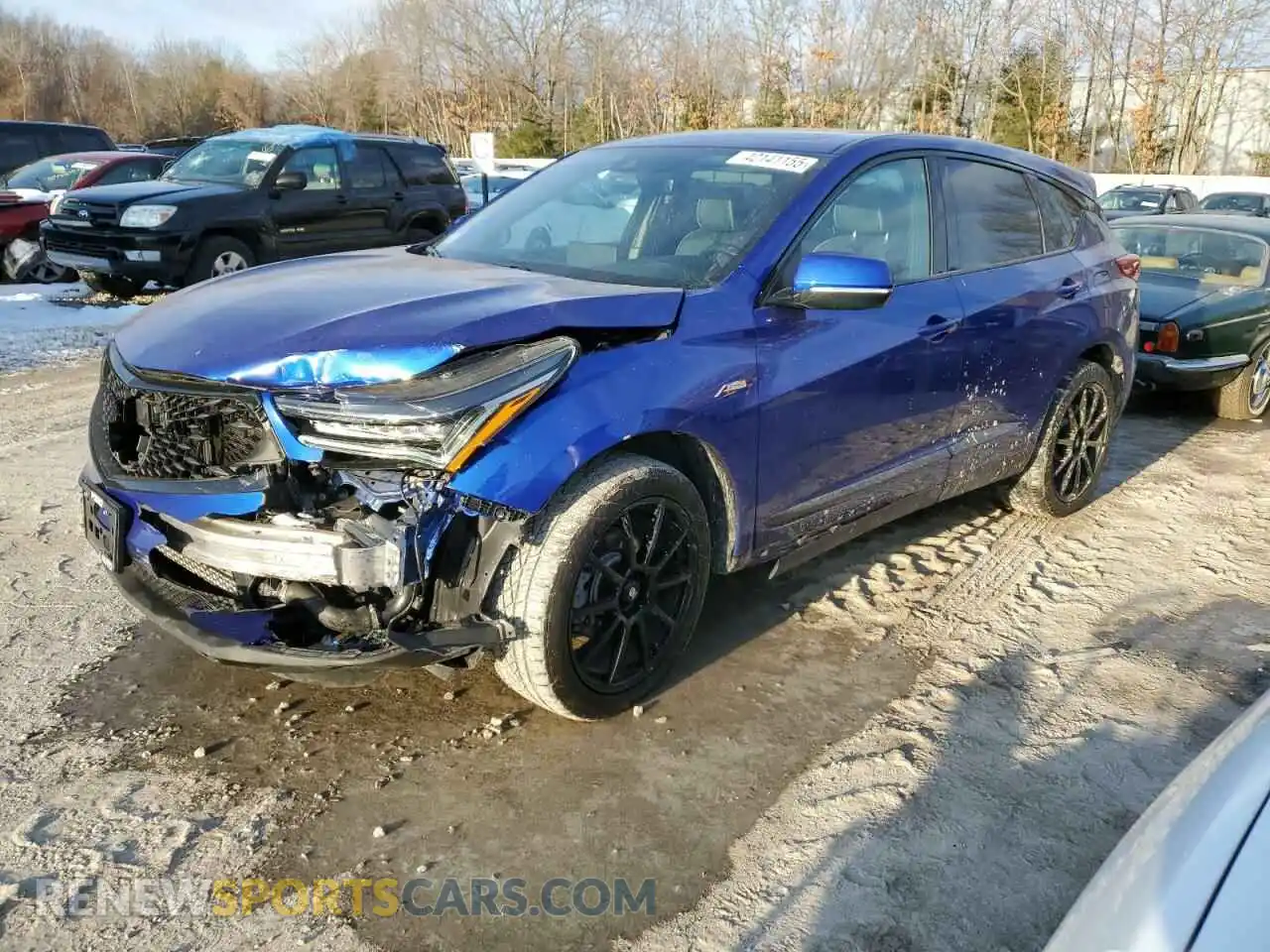 1 Photograph of a damaged car 5J8TC2H68ML013139 ACURA RDX 2021