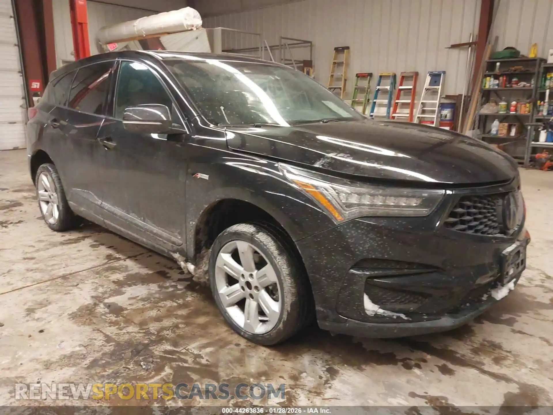 1 Photograph of a damaged car 5J8TC2H68ML043998 ACURA RDX 2021
