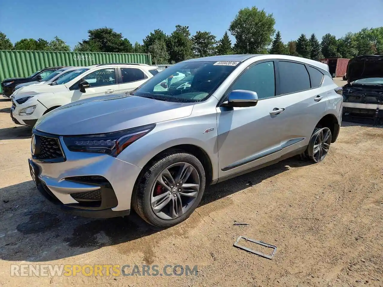 1 Photograph of a damaged car 5J8TC2H68ML044360 ACURA RDX 2021