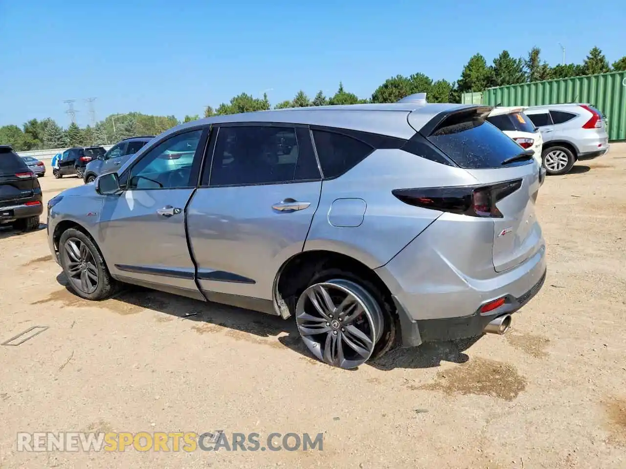 2 Photograph of a damaged car 5J8TC2H68ML044360 ACURA RDX 2021