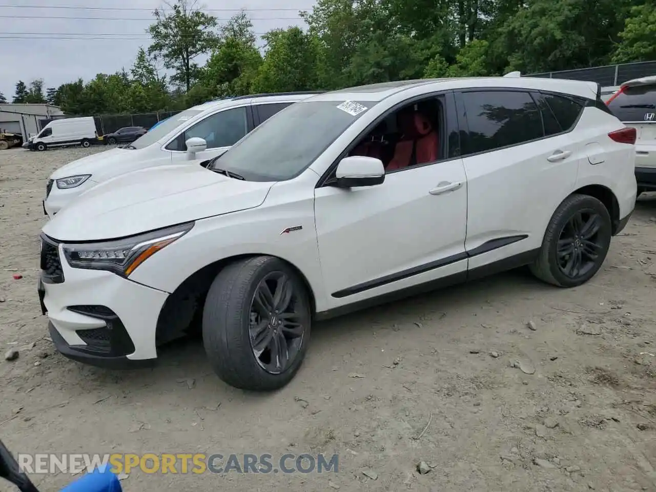 1 Photograph of a damaged car 5J8TC2H68ML048375 ACURA RDX 2021