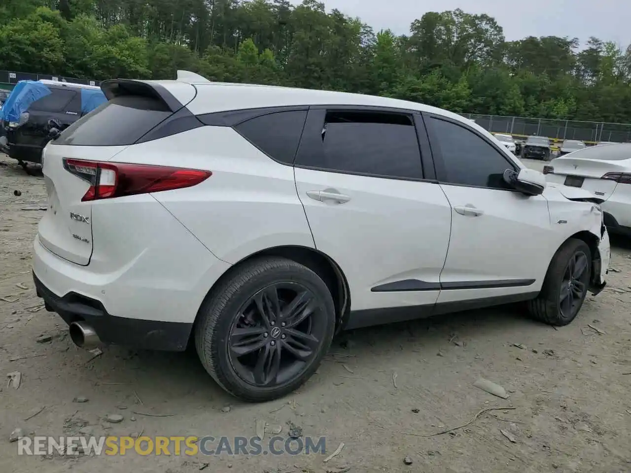 3 Photograph of a damaged car 5J8TC2H68ML048375 ACURA RDX 2021