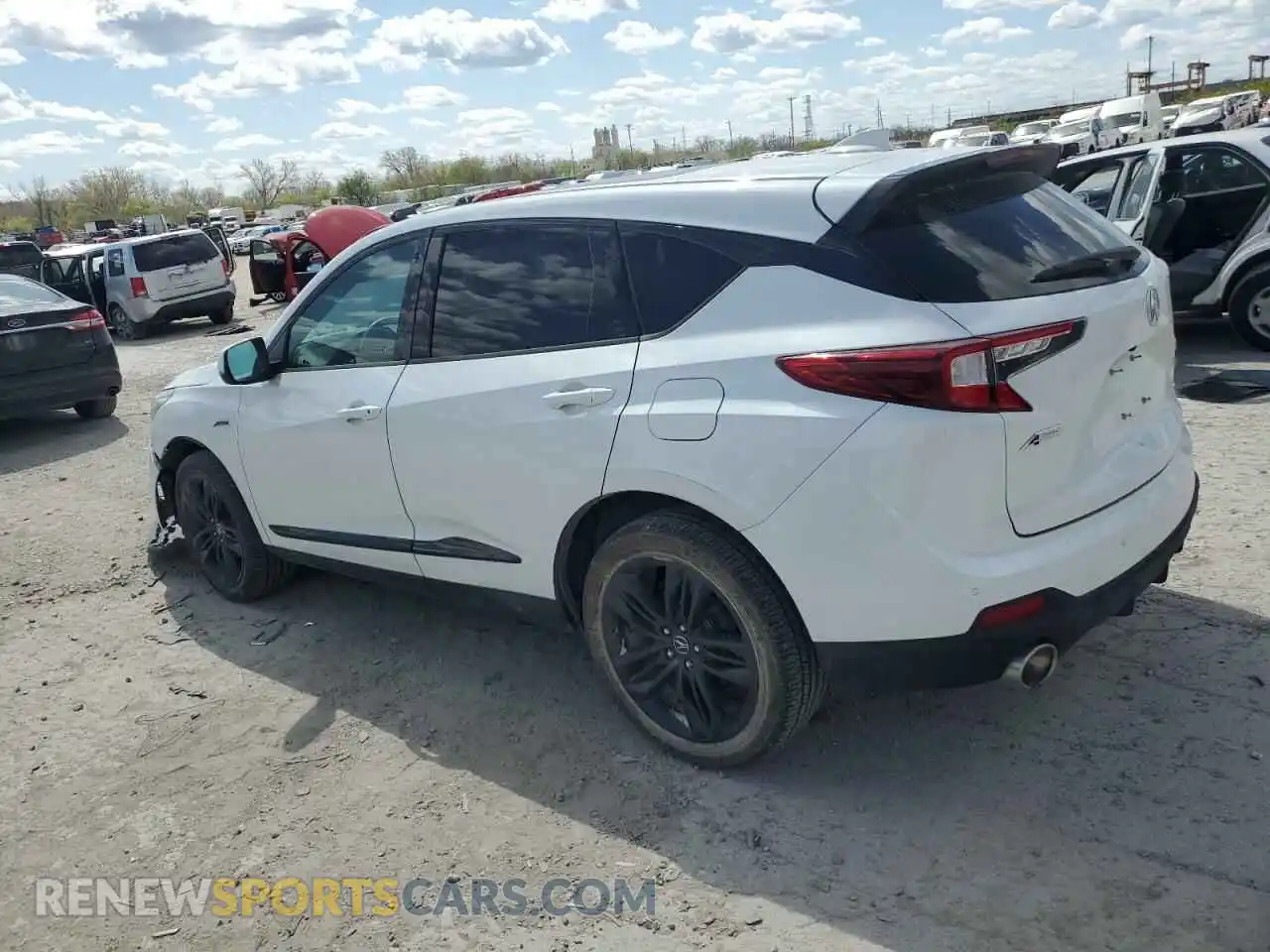 2 Photograph of a damaged car 5J8TC2H69ML043850 ACURA RDX 2021