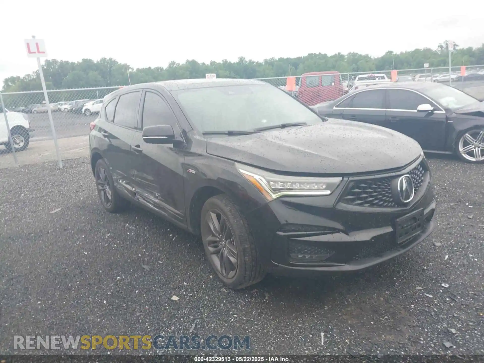 1 Photograph of a damaged car 5J8TC2H6XML034106 ACURA RDX 2021