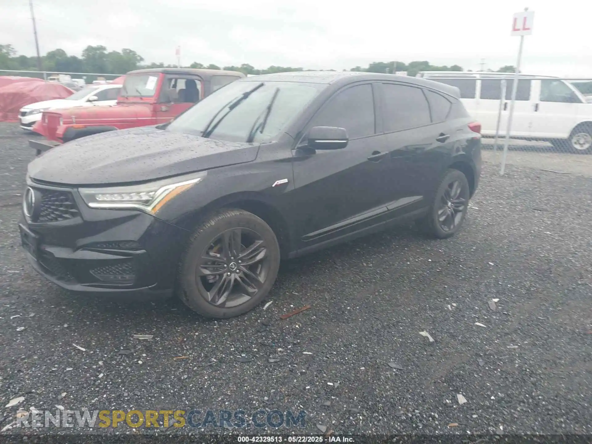 2 Photograph of a damaged car 5J8TC2H6XML034106 ACURA RDX 2021