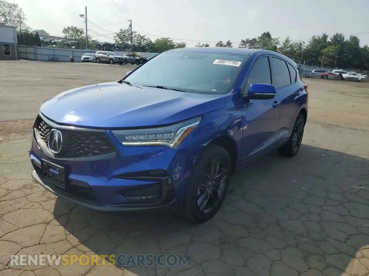 1 Photograph of a damaged car 5J8TC2H6XML040973 ACURA RDX 2021
