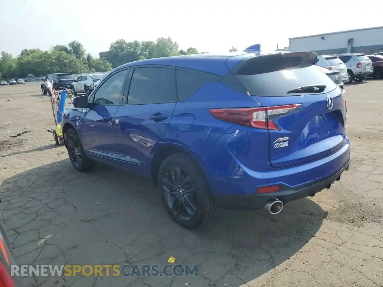 2 Photograph of a damaged car 5J8TC2H6XML040973 ACURA RDX 2021